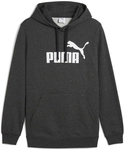 PUMA Essentials No. 1 Logo French Terry Hoodie Herren 07 - dark gray heather S