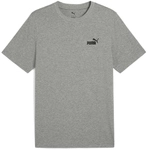 PUMA Essentials Small No. 1 Logo T-Shirt Herren 03 - medium gray heather S