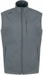 JAKO Premium Softshellweste Herren steingrau L