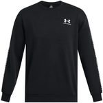 UNDER ARMOUR Icon Fleece Taping Sweatshirt Herren 001 - black/white L