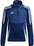 adidas Tiro 24 Winterized 1/4-Zip Trainingsoberteil Kinder IY0116 - team navy blue