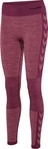 Hummel 210511-3491, hummel hmlCLEA Seamless Mid-Waist Leggings Damen 3491 - grape
