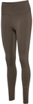 hummel hmlCOURT Mid-Waist Pocket Tights Damen 8181 - turkish coffee XS