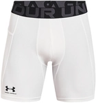 UNDER ARMOUR HeatGear Armour Kompressionsshorts Herren 100 - white/black 3XL