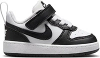 Nike DV5458-131, NIKE Court Borough Low Recraft Baby-Sneaker 131 - white/black 23.5