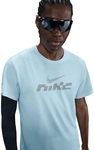 NIKE UV Miler Dri-FIT Flash kurzarm Laufshirt Herren 474 - glacier blue/reflective