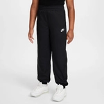 NIKE Sportswear Club Woven Jogginghose Kinder 010 - black/white XL (158-170 cm)