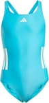 adidas 3-Streifen C-Back Badeanzug M&auml;dchen JN6587 - lucid cyan/white 170