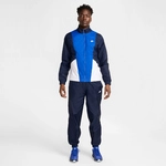 NIKE Club Woven Trainingsanzug Herren 451 - obsidian/white/game royal/white S