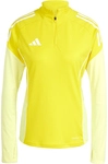 adidas Tiro 25 Competition 1/4-Zip Sweatshirt Damen JI8955 - team yellow/pulse yellow