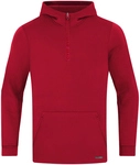 JAKO Pro Casual Zip-Hoodie Damen 141 - chili rot 36