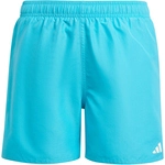 adidas Solid Badeshorts Jungen JD8019 - lucid cyan/white 176