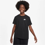 NIKE Sportswear T-Shirt Kinder 010 - black S (128-137 cm)