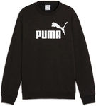 PUMA Essentials No. 1 Logo French Terry Crew Sweatshirt Jungen 01 - PUMA black 176