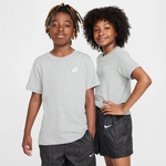 NIKE Sportswear T-Shirt Kinder 063 - dk grey heather S (128-137 cm)