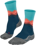 FALKE Crest Trekkingsocken Damen 6206 - turquoise 35-36