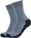 2er Pack camano Pro Tex Crew Funktionssocken 0004 - navy 35-38