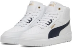 PUMA Shuffle Downtown Mid Sneaker 03 - PUMA white/PUMA navy/PUMA gold 44