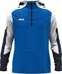 JAKO Dynamic 1/4-Zip Hoodie Kinder 405 - royal/wei&szlig;/marine 128