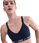NIKE Indy Medium Support Padded Adjustable Sport-BH Damen 410 - midnight navy S