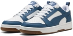 PUMA Rebound V6 Low Sneaker 58 - PUMA white/dark indigo/gum 46