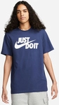 NIKE Sportswear JUST DO IT T-Shirt Herren 410 - midnight navy/white XS