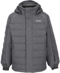 ZigZag Nino Melange Skijacke Kinder 1011 - dark grey melange 4 (104)