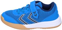 hummel Multiplay Flex VC Hallenschuhe mit Klettverschluss Kinder 7156 - blue/white 28