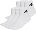 6er Pack adidas Cushioned Essentials Ankle Socken KE5495 - white/white/black 43-45