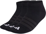 3er Pack adidas Thin&Light Essentials Low Cut Socken KC9628 - black/black/white 43-45