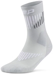 CEP Core Run 3.0 Merino Mid-Cut Laufsocken Herren 957 - grey/white III (39-42)