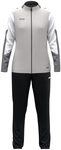 JAKO Dynamic Polyesteranzug Damen 837 - hellgrau/wei&szlig;/grau M