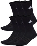 6er Pack adidas Cushioned Crew Socken KE5499 - black/black/white 43-45