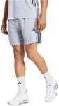 adidas Tech Essentials Workout 3 Streifen Trainingsshorts Herren KE9872 - halo silver
