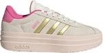 adidas VL Court Bold Plateau Sneaker Kinder JP9346 - off white/gold met./pink...