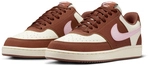 NIKE Court Vision Low Premium Sneaker Damen 004 - soft pearl/pink foam-fauna brown