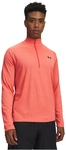 UNDER ARMOUR Tech Textured 1/2-Zip Trainingsshirt Herren 690 - venom red/black L