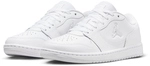 NIKE Jordan Court Connect Low Sneaker Damen 100 - white/pure platinum 43