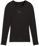 PUMA teamLIGA 26 Baselayer langarm Funktionsshirt Kinder 03 - PUMA black 116