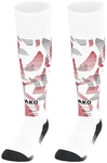 JAKO Sonic Stutzenstrumpf 004 - wei&szlig;/rot/grau 3 (35-38)