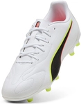 PUMA King 20 Play FG/AG Fu&szlig;ballschuhe 01 - PUMA white/glowing red/yellow alert...