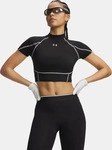 Under Armour 6014710-008, UNDER ARMOUR HeatGear Elite Cropped Mock kurzarm