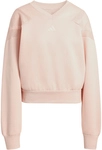 adidas Future Icons 3-Streifen Sweatshirt Damen KB4248 - blush pink XL