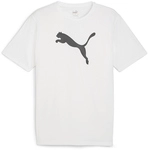 PUMA teamRISE Logo Baumwolltrikot Herren 04 - PUMA white/PUMA black 3XL