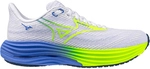 Mizuno Wave Rider 29 Laufschuhe Damen 71 - white/lightning yellow/ultramarine 43