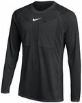 NIKE Referee II Dri-FIT langarm Schiedsrichter-Trikot Herren 010 - black/black/white