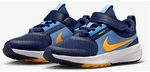 NIKE Star Runner 5 Laufschuhe j&uuml;ngere Kinder 403 - midnight navy/laser orange 34