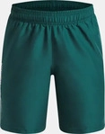 Under Armour 1383341-338, UNDER ARMOUR Woven Shorts Jungen 338 - rack green/white M