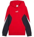 PUMA Essentials Block French Terry Hoodie Jungen 11 - for all time red 176