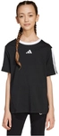 adidas Essentials T-Shirt M&auml;dchen JW8627 - black/white 140